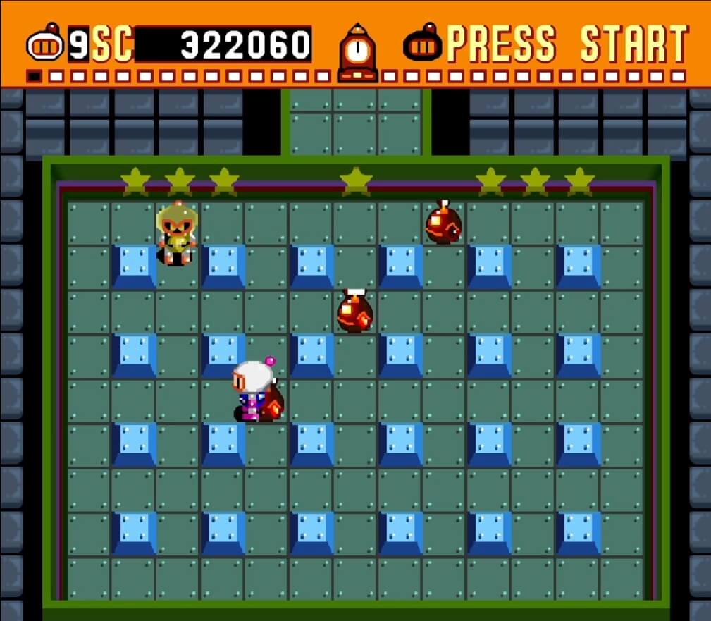 Super Bomberman - геймплей игры Super Nintendo\Famicom